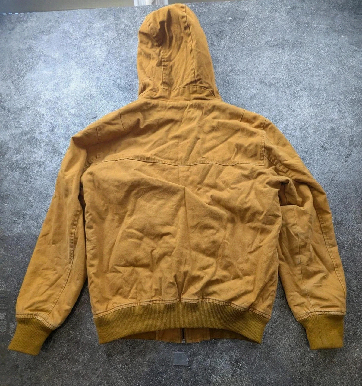 Veste Workwear Bershka Active Jacket doublée sherpa camel – M – Bershka – taille M 3