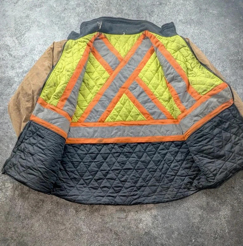 Veste Workwear Réversible XL XXL Canvas 3M Scotchlite Haute Visibilité Matelassée – WORKWEAR – taille XL 3