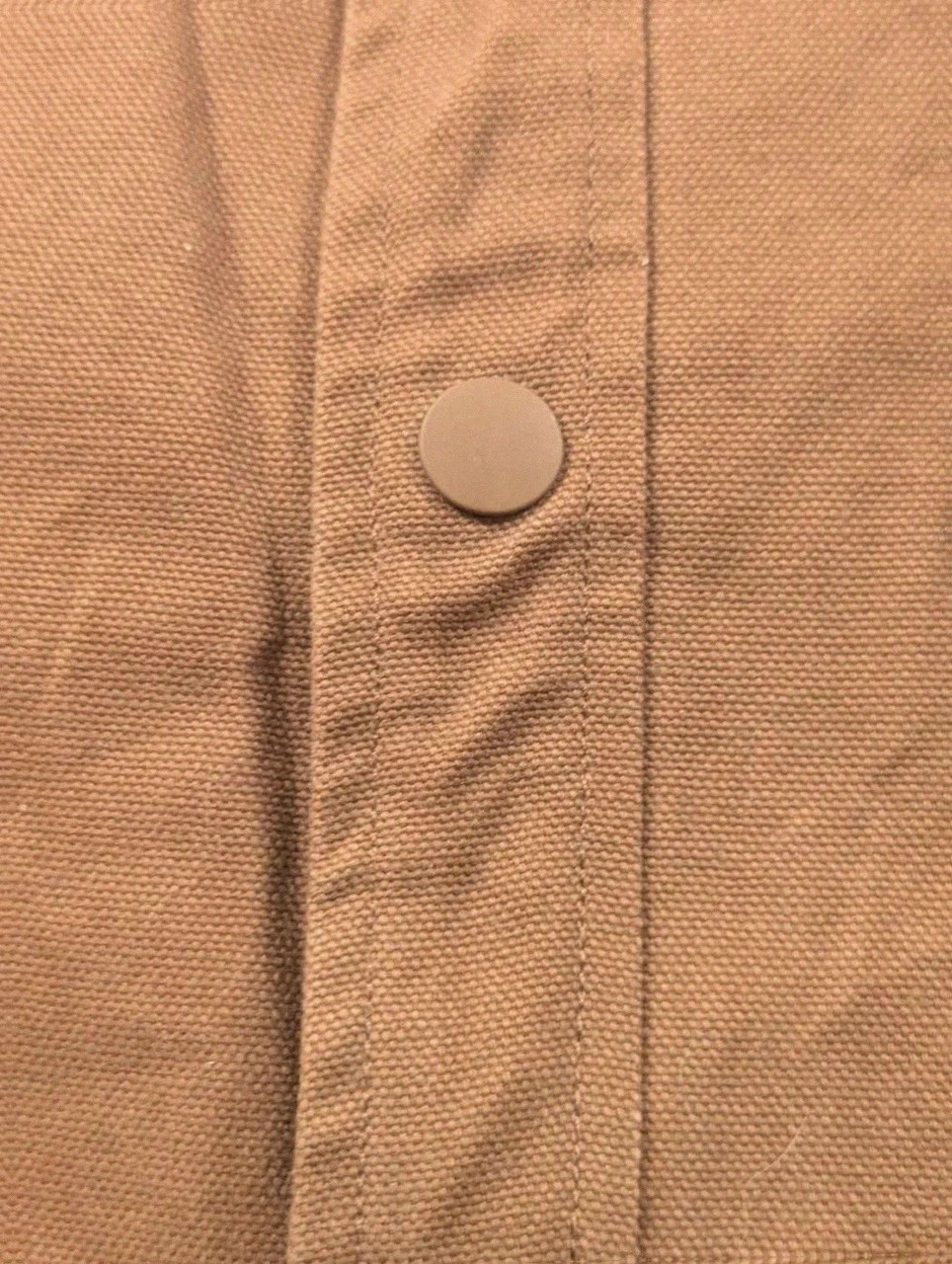 Veste workwear Venado canvas marron Xl chore jacket utility hunting doublée tartan – Vintage Dressing – taille XL 5