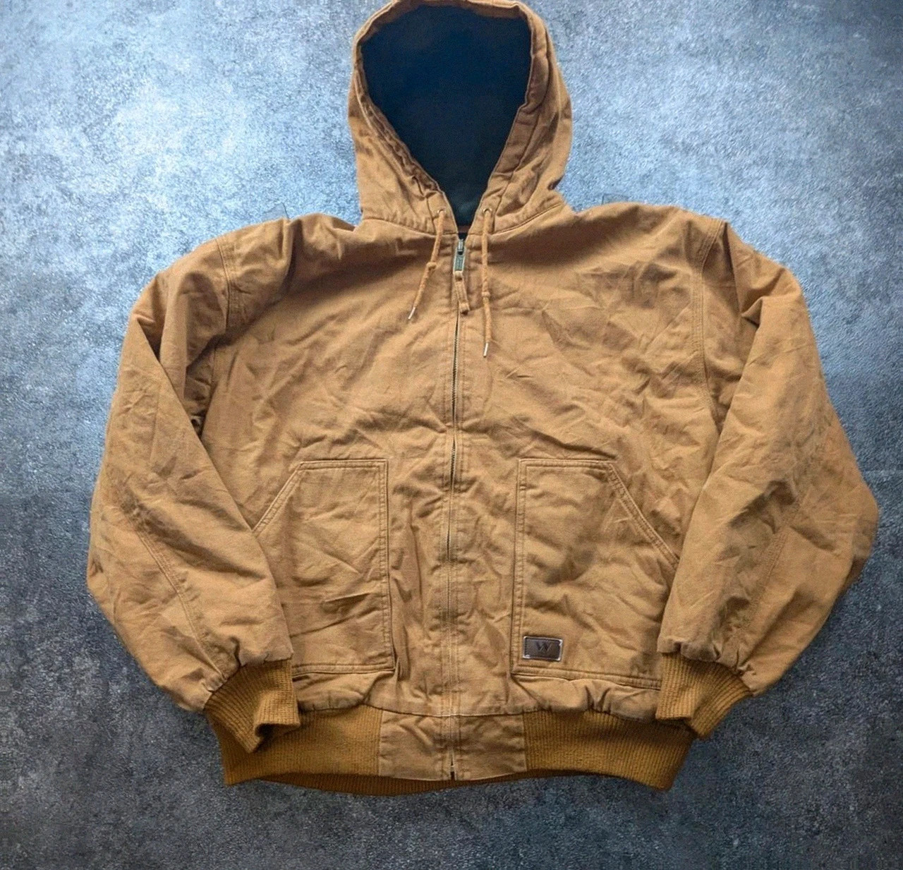 Walls Zero-Zone XXL veste Workwear Canvas Active Jacket Capuche Camel Vintage – Walls – taille XXL 2