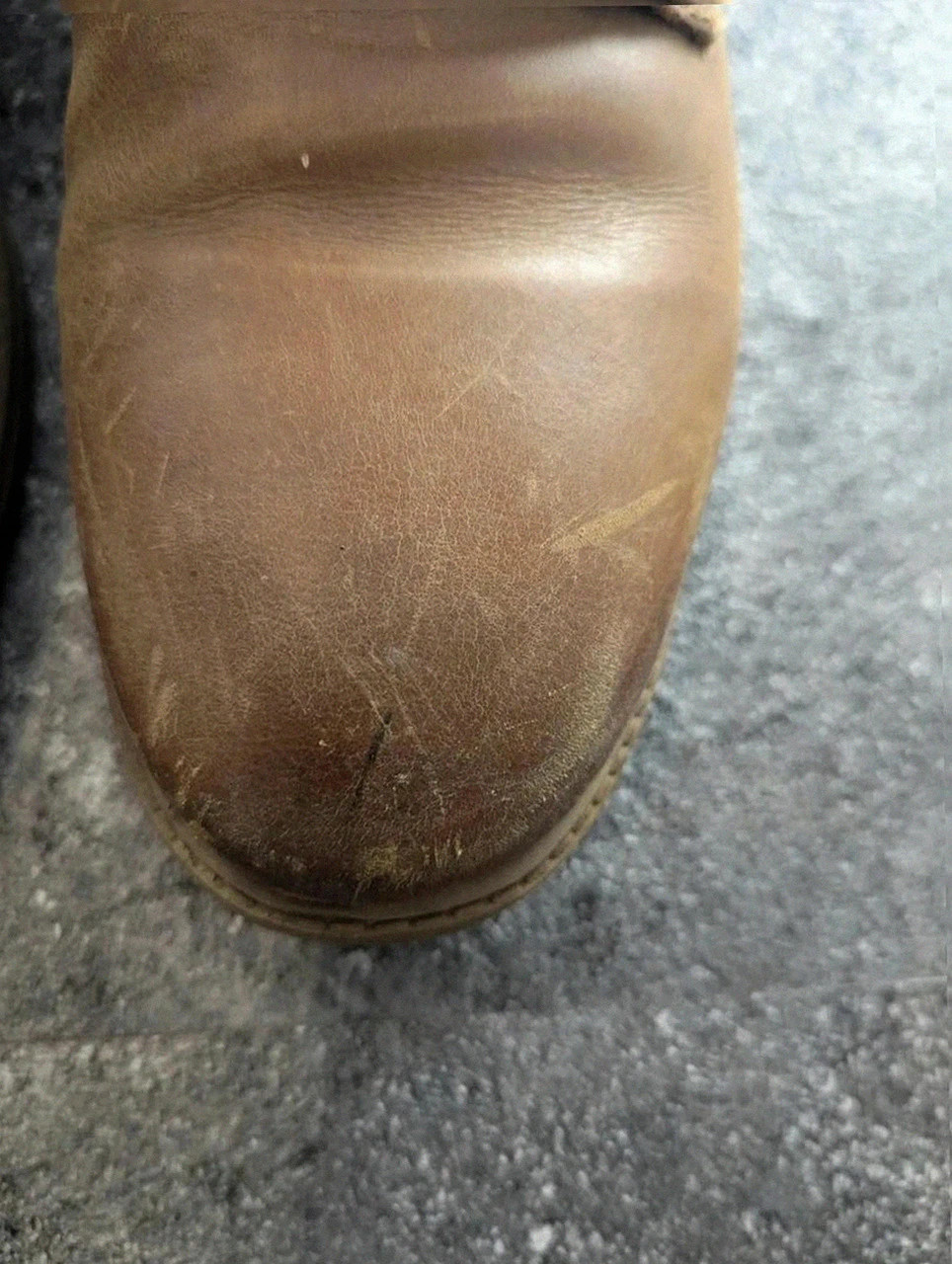 Chaussures Redskins cuir marron vintage boots homme T43 style workwear – Redskins – taille 43 3
