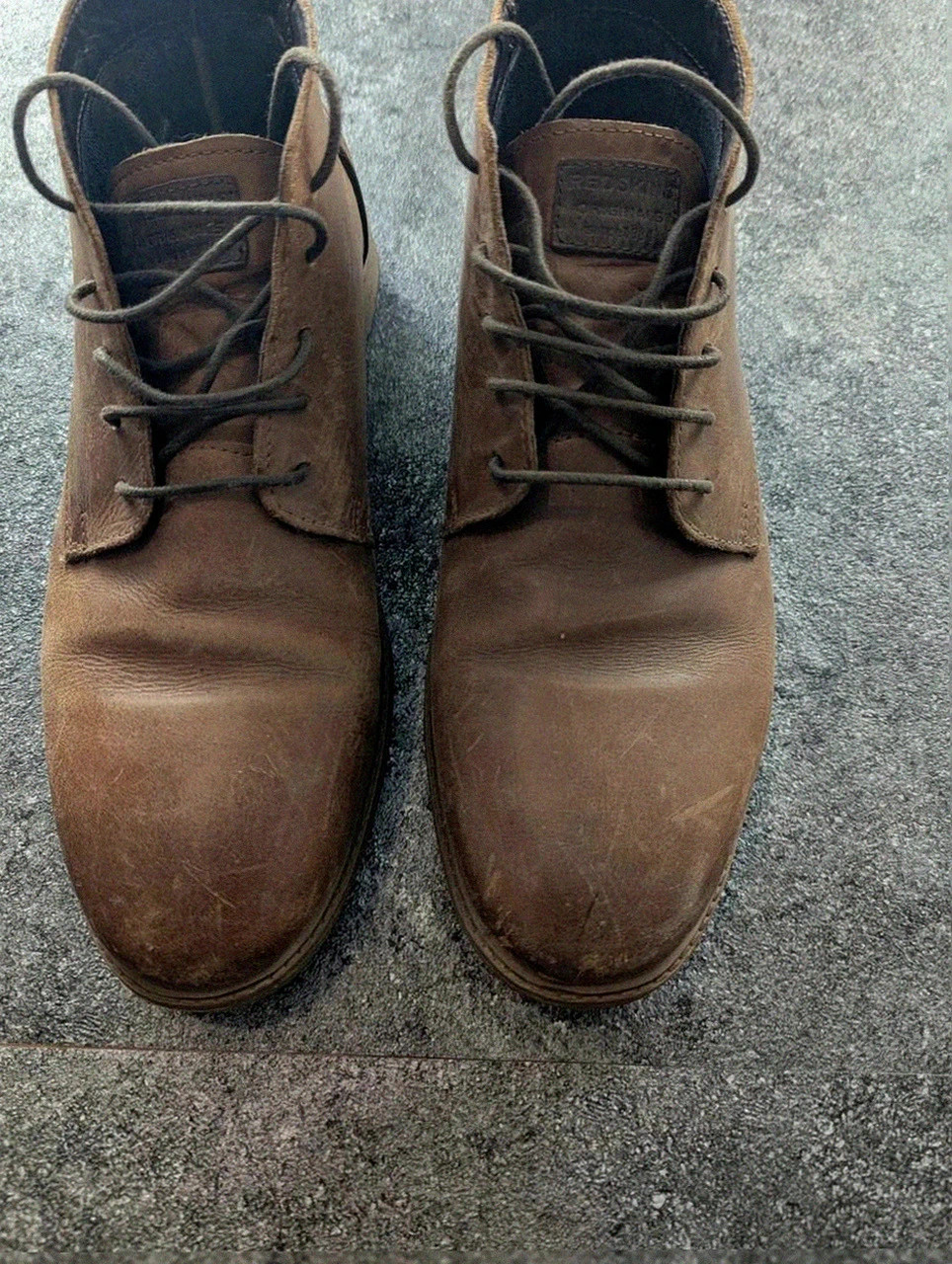 Chaussures Redskins cuir marron vintage boots homme T43 style workwear – Redskins – taille 43 2