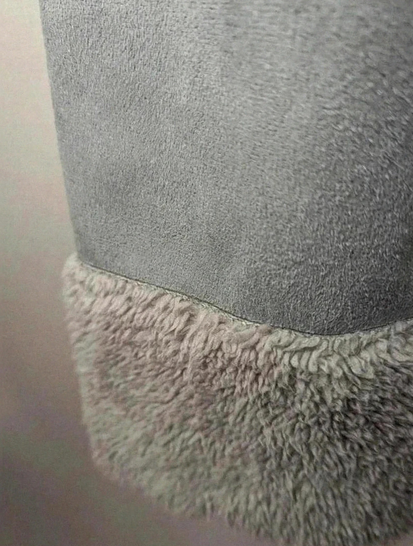 Manteau hivernal Laura di Sarpi très chaud doublé polaire gris pilou pilou – femme – Laura di Sarpi – taille L / 40 / 12 4