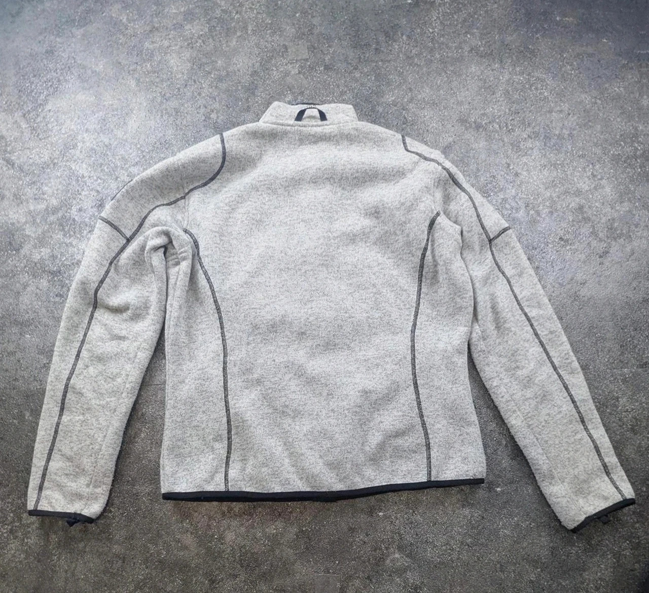 Polaire Halvarssons suédoise 1946 moto biker gris chiné Lady Xl mixte – Halvarssons – taille XL / 42 / 14 3
