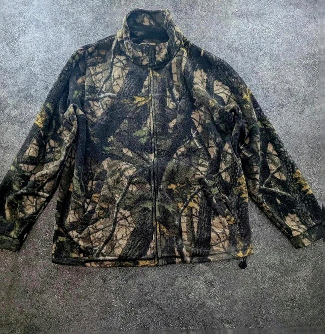 Polaire camouflage univers Xxl zip hunting outdoor style realtree gorpcore