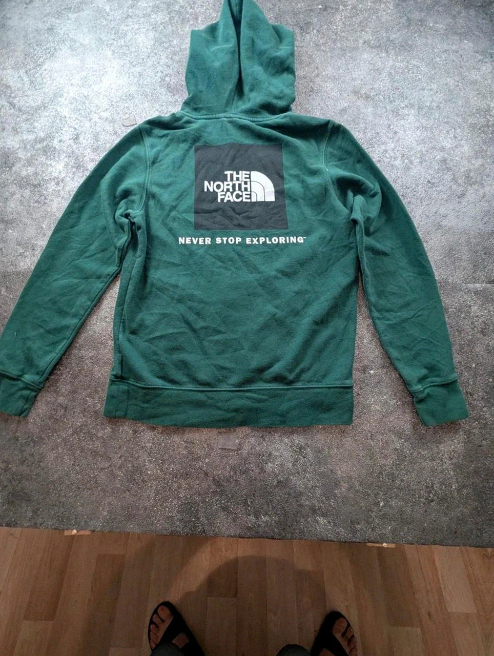 The North Face Hoodie Box Logo Vert Sapin Homme Taille S – The North Face – taille S 5