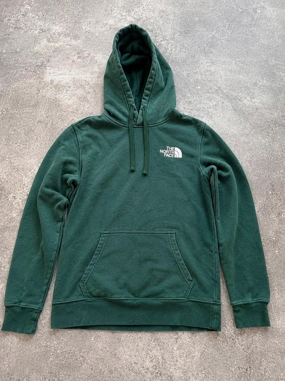 The North Face Hoodie Box Logo Vert Sapin Homme Taille S