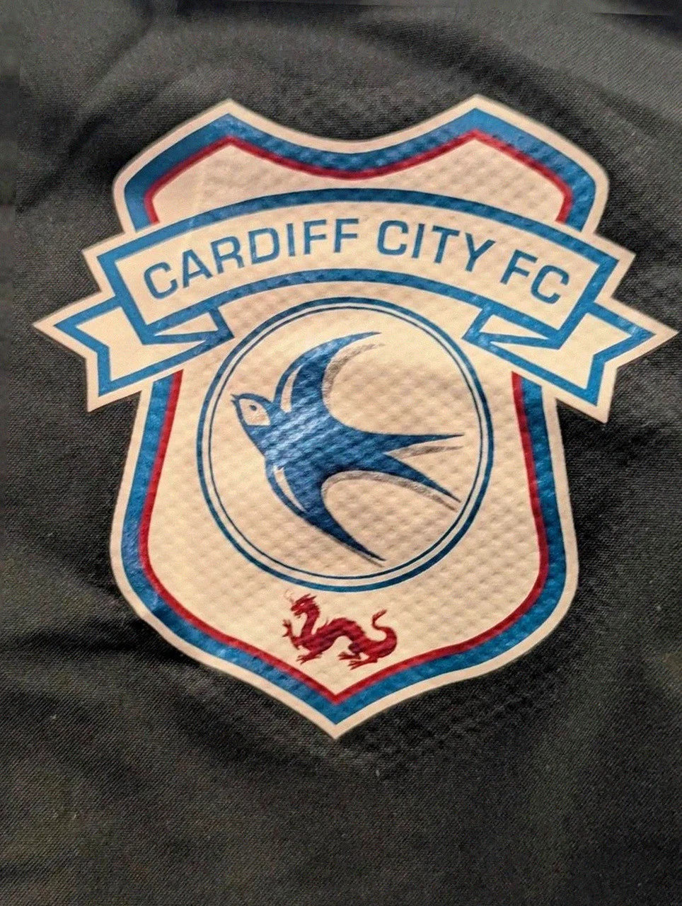 Veste adidas football Cardiff City coupe vent vintage sportwear noir Xs (s) gorgcore – adidas – taille XS 2