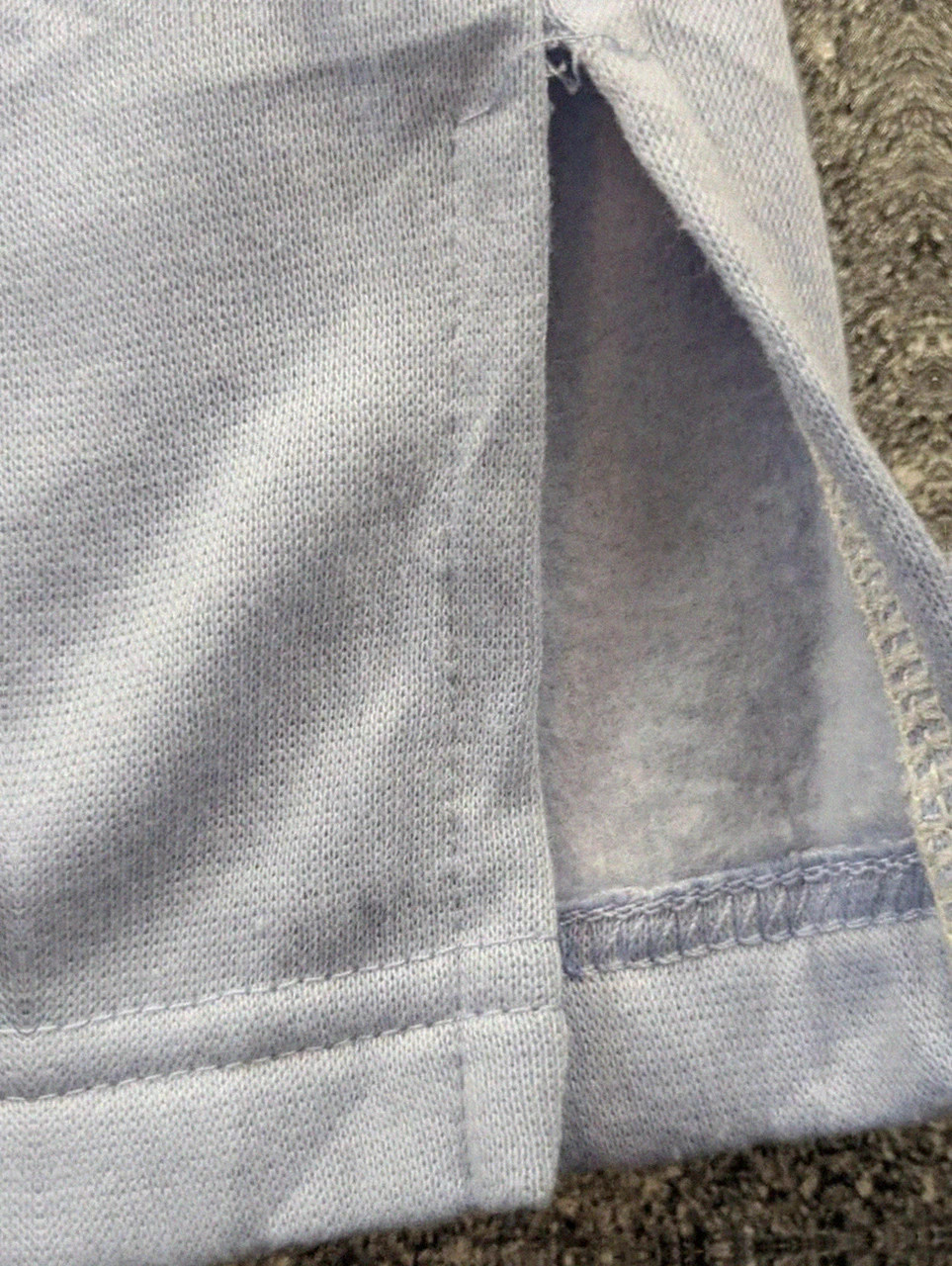Sweat col zippé Jaclyn Smith L beige bleu vintage preppy old money – Jaclyn Smith – taille L / 40 / 12 4