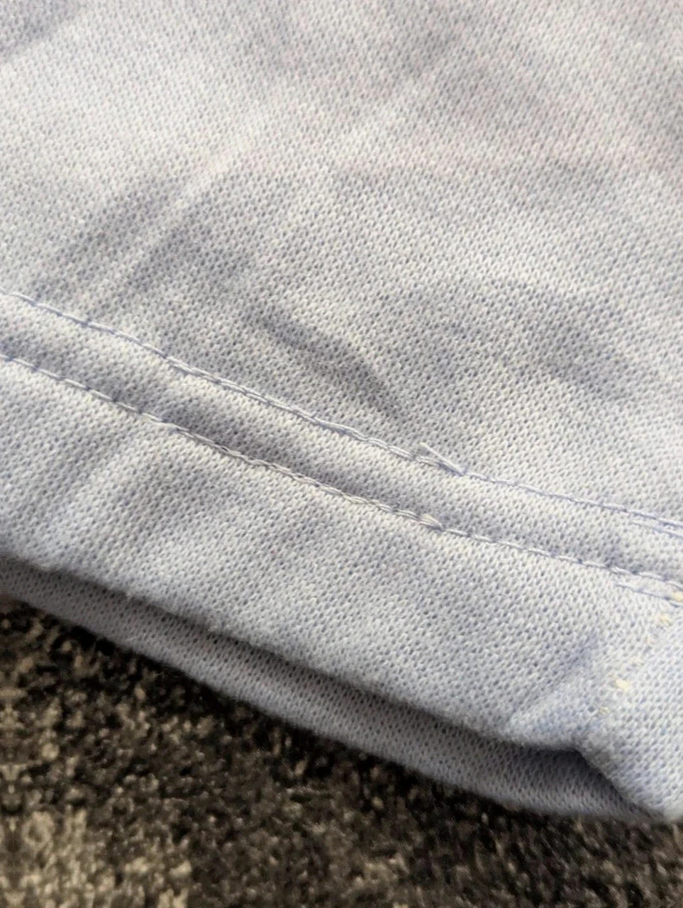 Sweat col zippé Jaclyn Smith L beige bleu vintage preppy old money – Jaclyn Smith – taille L / 40 / 12 5