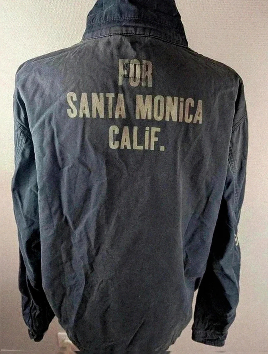 Veste Bellerose vintage West Coast Santa Monica Calif coton épais, style Us workwear Bellerose – Bellerose – taille XXL 4