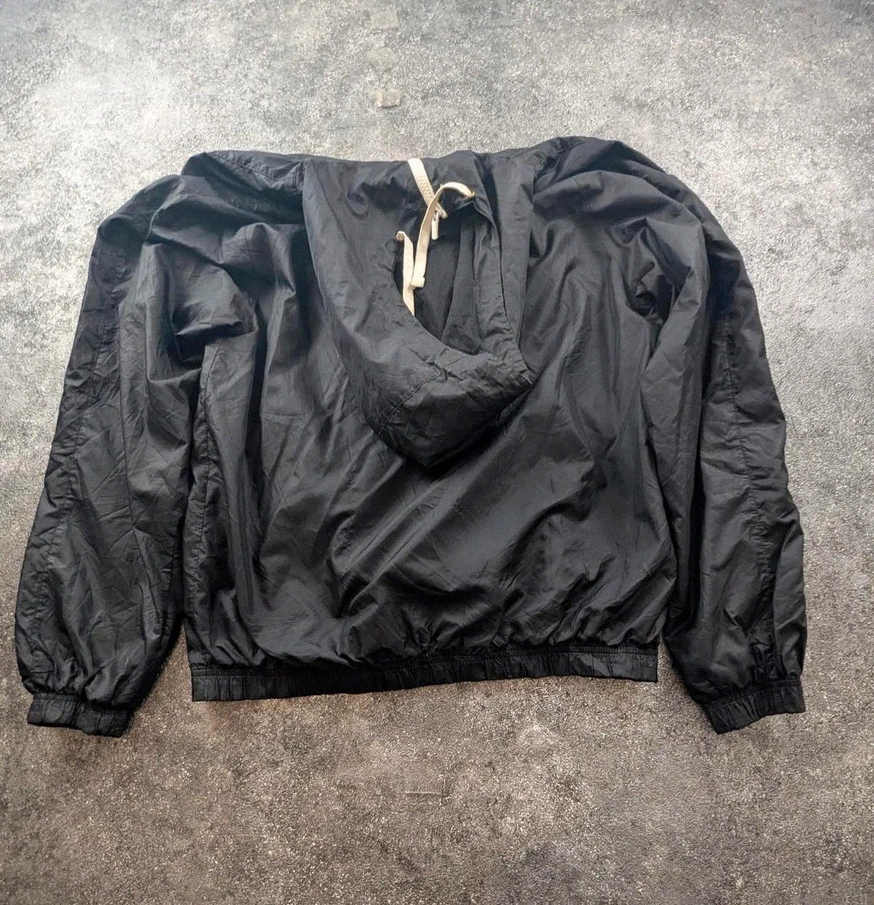 Nike veste coupe vent noire hooded windbreaker zip streetwear S – Nike – taille S 2