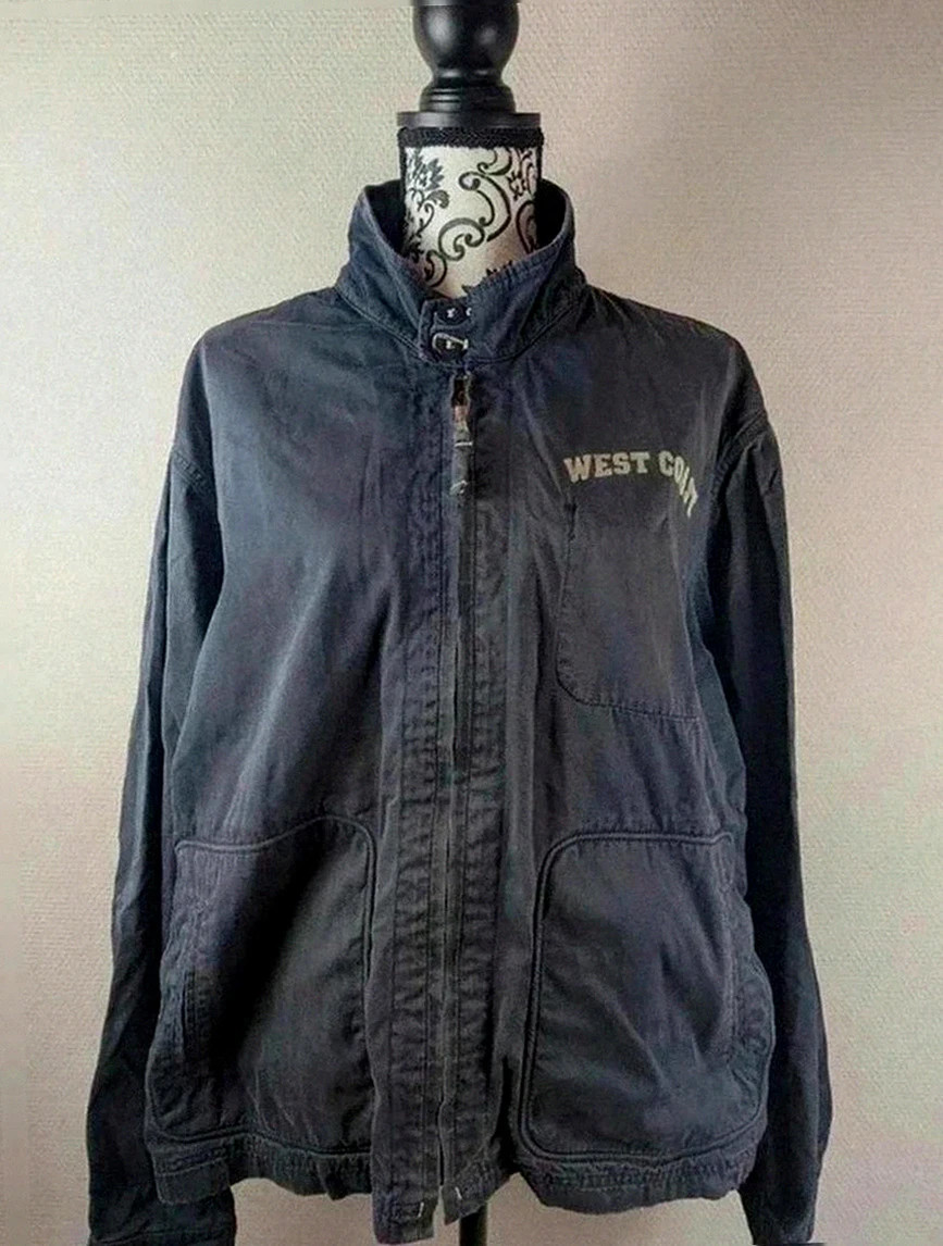 Veste Bellerose vintage West Coast Santa Monica Calif coton épais, style Us workwear Bellerose – Bellerose – taille XXL 2