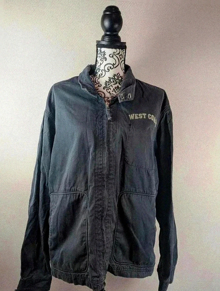 Veste Bellerose vintage West Coast Santa Monica Calif coton épais, style Us workwear Bellerose