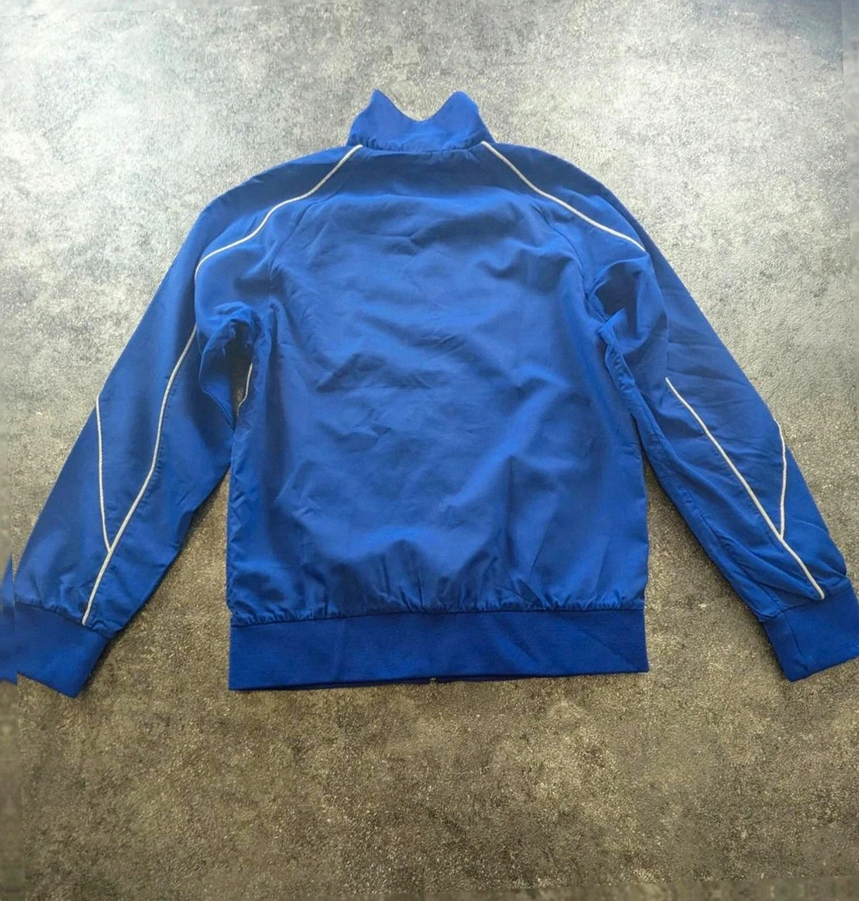 Veste Reebok vintage bleue zip vintage sport streetwear logo brodé taille S – Reebok – taille S 2