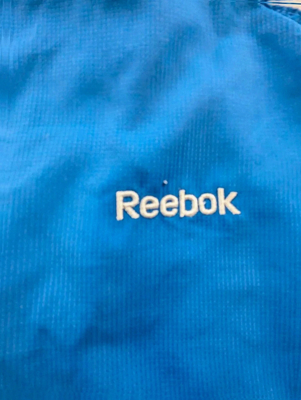 Veste Reebok vintage bleue zip vintage sport streetwear logo brodé taille S – Reebok – taille S 4