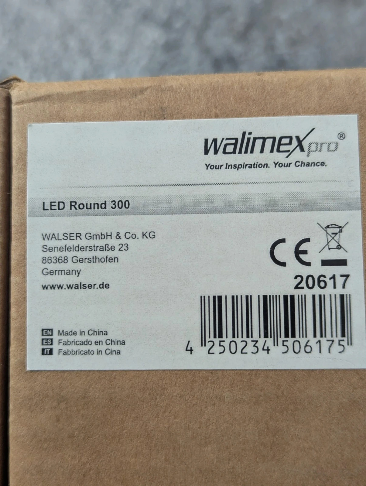 Walimex Pro LED Round 300 – Éclairage studio photo vidéo – Neuf – Walimex 2