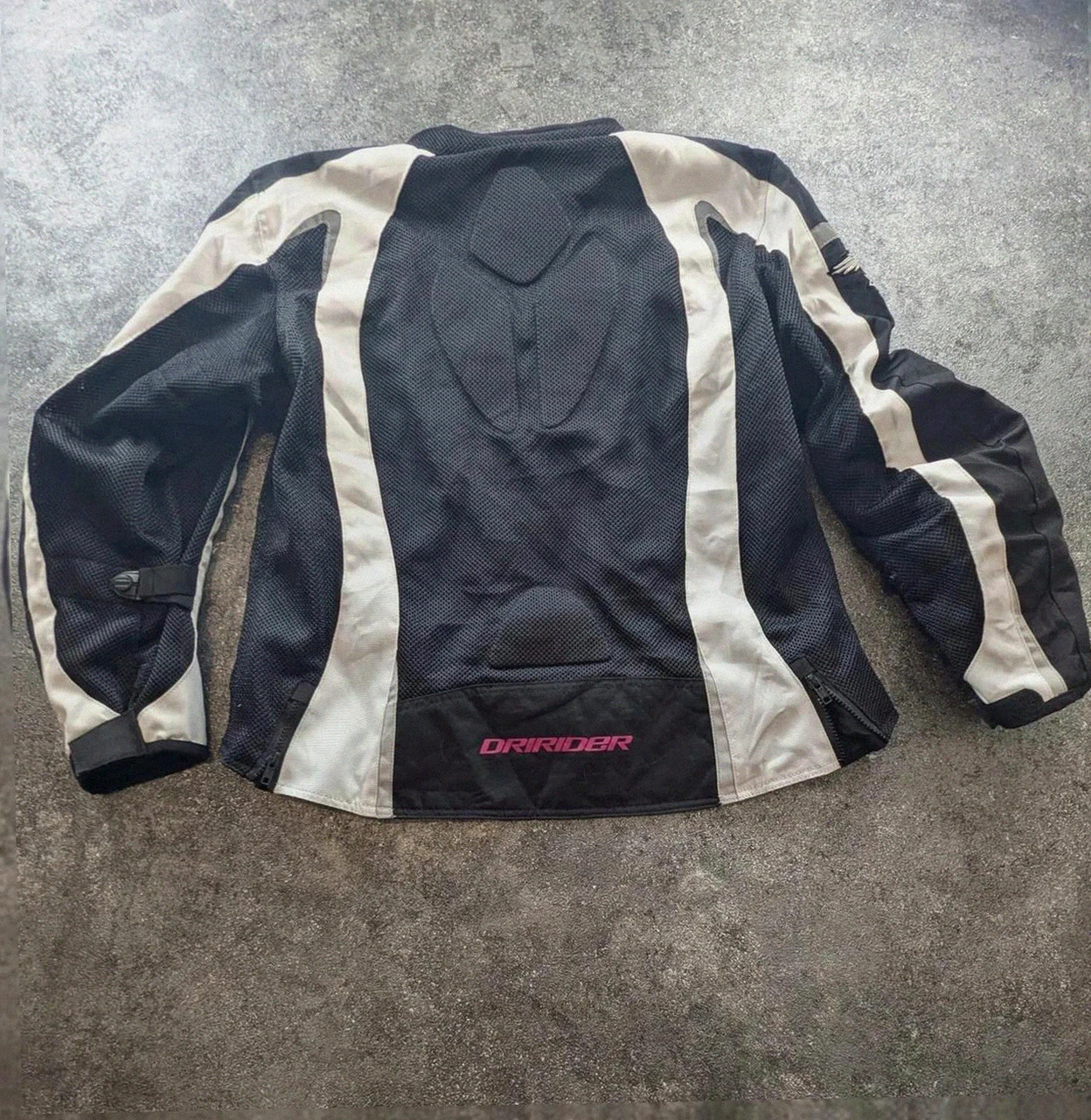Veste moto dririder vintage waterproof touring biker noir bleu ladies 20 – dririder – taille Autre 2