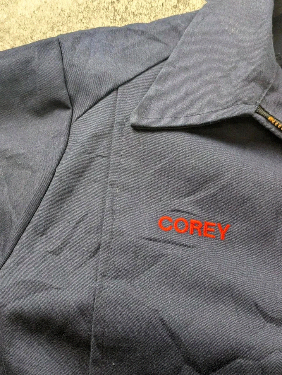 Veste américaine workwear vintage Sears Usa bleu marine taille 40 Regular – Vintage Dressing – taille Taille unique 5
