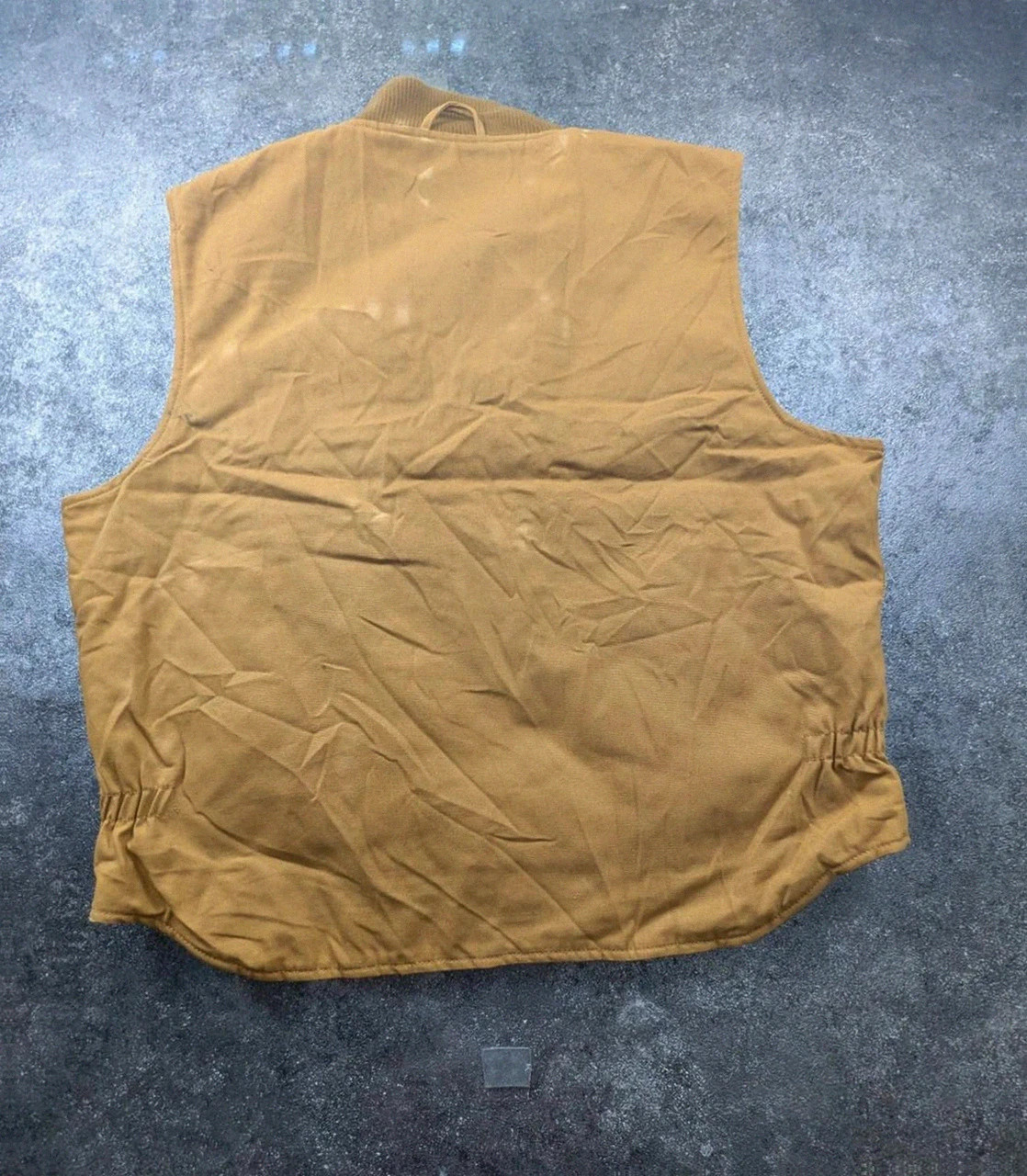 Gilet Workwear Big Smith Matelassé Duck Canvas 2XL Marron Carhartt Style Vintage – WORKWEAR – taille XXL 3
