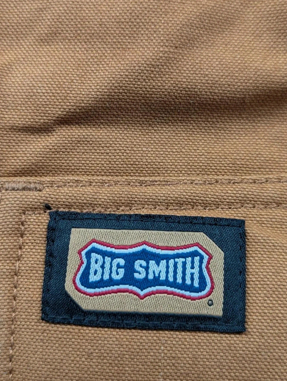 Gilet Workwear Big Smith Matelassé Duck Canvas 2XL Marron Carhartt Style Vintage – WORKWEAR – taille XXL 5