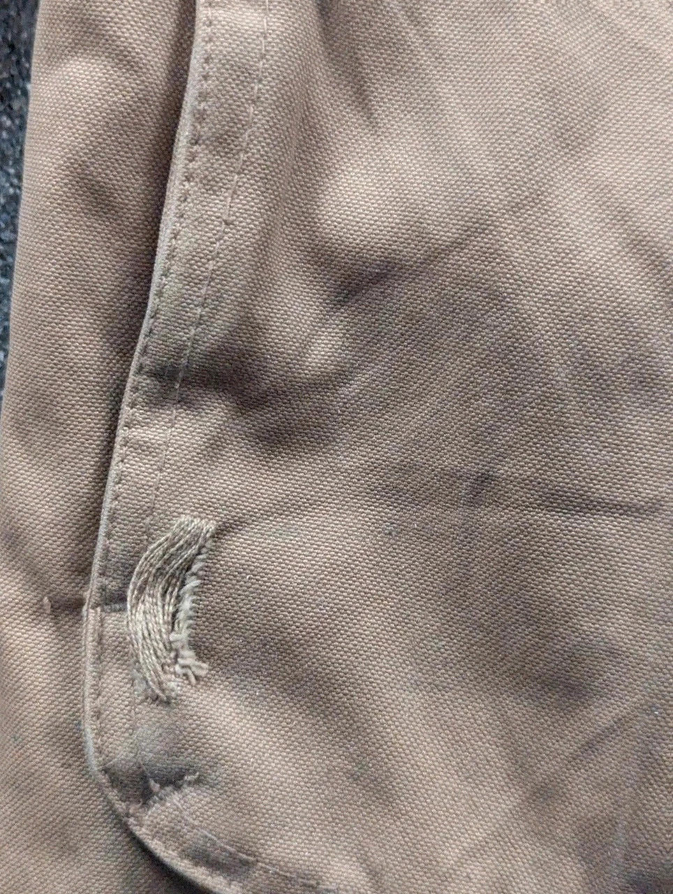 St. John’s Bay veste workwear vintage L Field Jacket toile doublée col suédine – St. John's Bay – taille L 4