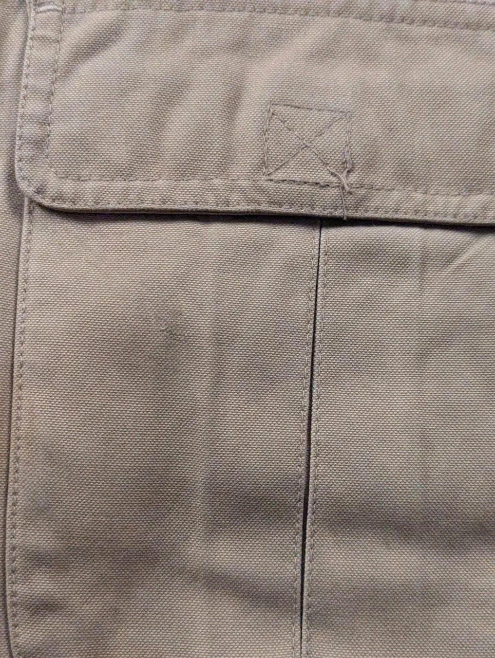 St. John’s Bay veste workwear vintage L Field Jacket toile doublée col suédine – St. John's Bay – taille L 5