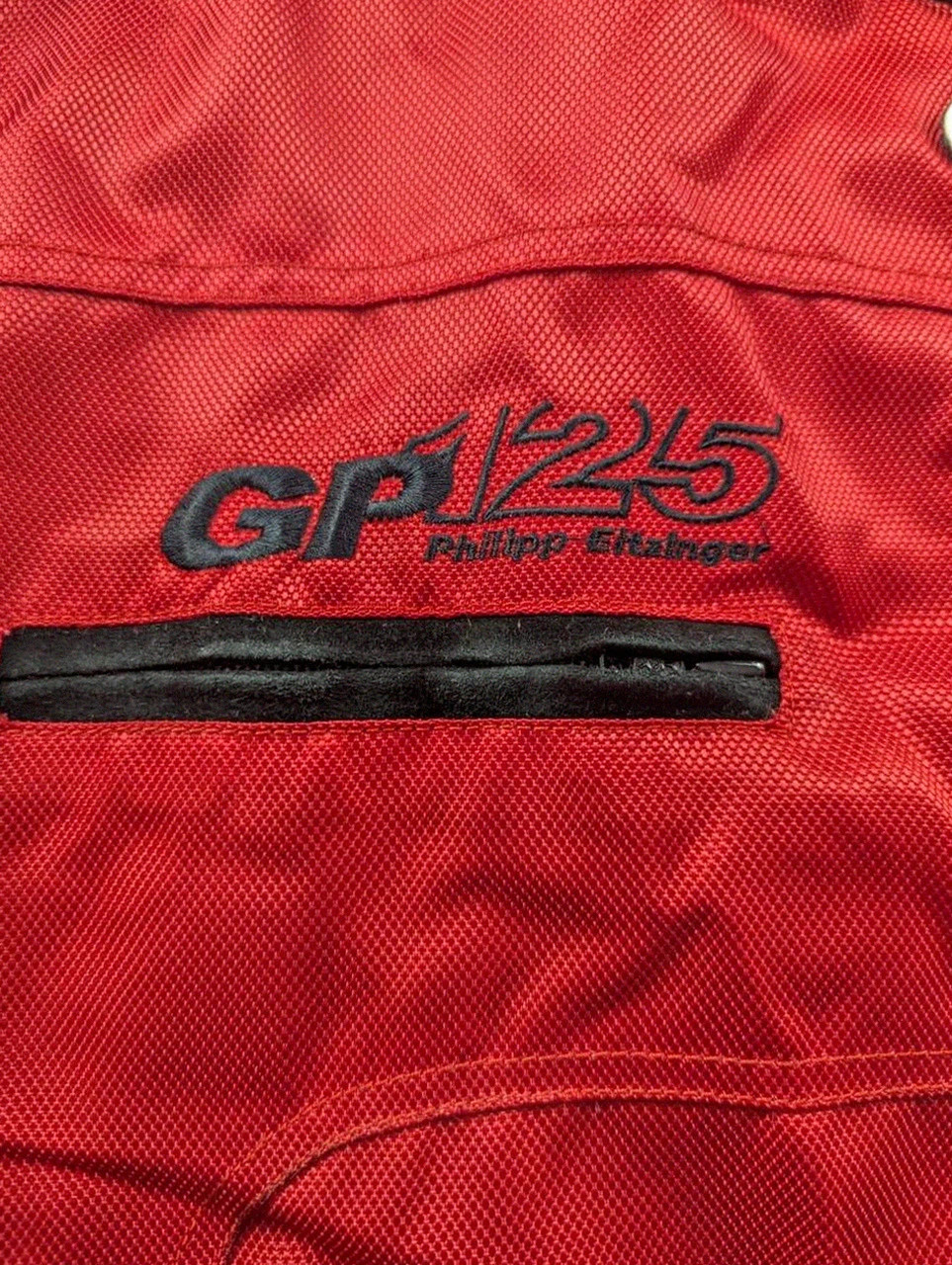 Veste moto Wintex Racing GP125 rouge noire daim protections biker Y2K 56 vintage dressing – Vintage Dressing – taille XL 4