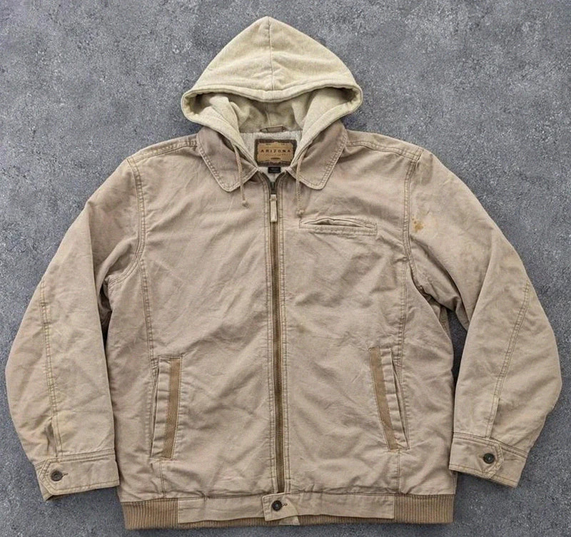 Veste Arizona Jean Company LT Workwear Vintage – Hooded Worker Jacket doublée polaire