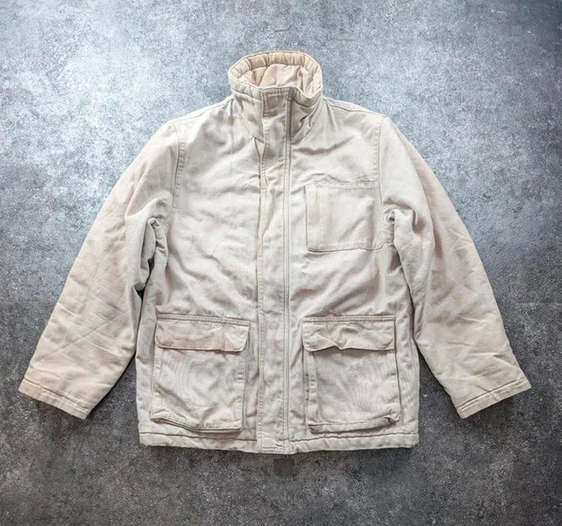 Veste L.O.G.G. H&M workwear vintage beige S – Field Jacket matelassée utility – WORKWEAR – taille S 2