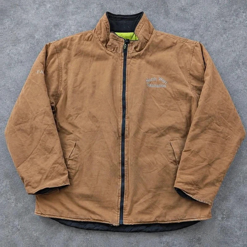 Veste Workwear Réversible XL XXL Canvas 3M Scotchlite Haute Visibilité Matelassée