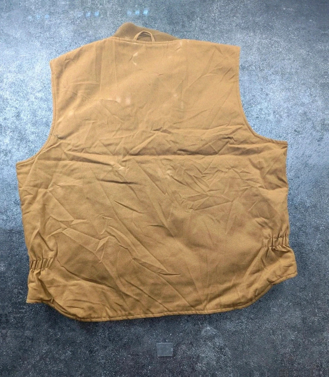 Gilet Workwear Big Smith Matelassé Duck Canvas 2XL Marron Carhartt Style Vintage – WORKWEAR – taille XXL 3
