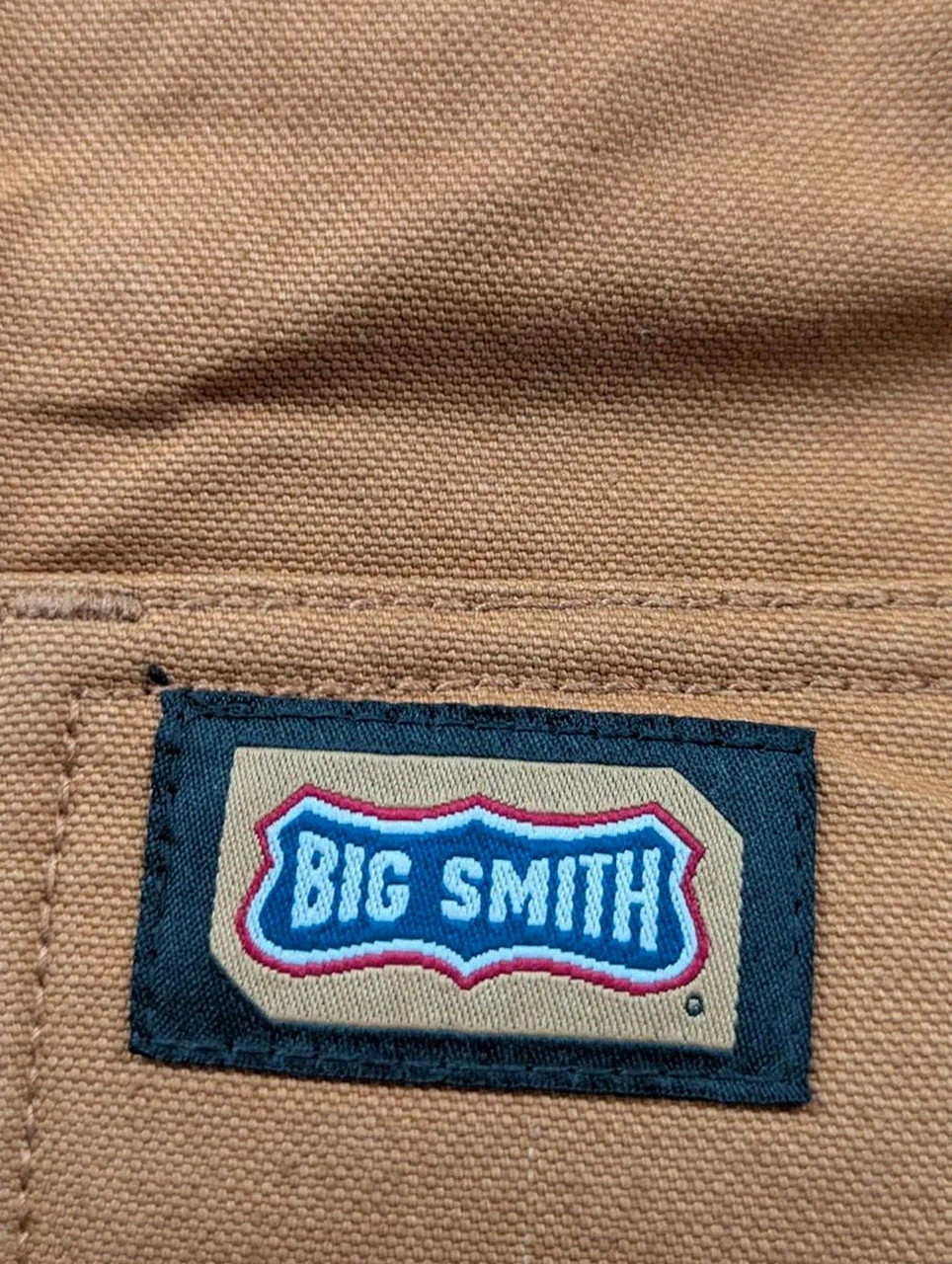 Gilet Workwear Big Smith Matelassé Duck Canvas 2XL Marron Carhartt Style Vintage – WORKWEAR – taille XXL 5