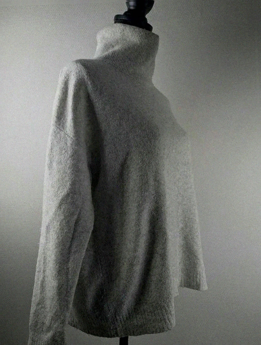 Pull American Vintage gris S/M – cosy & chaud, coupe loose – American Vintage – taille M / 38 / 10 3