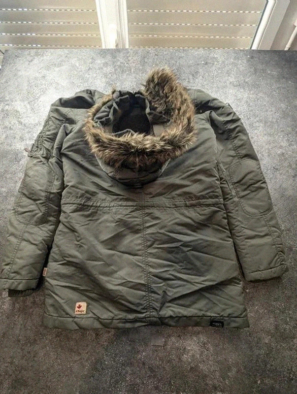 Khujo Patrick II parka vintage kaki militaire utility workwear taille M – khujo – taille M 3