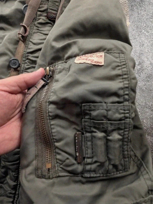 Khujo Patrick II parka vintage kaki militaire utility workwear taille M – khujo – taille M 5