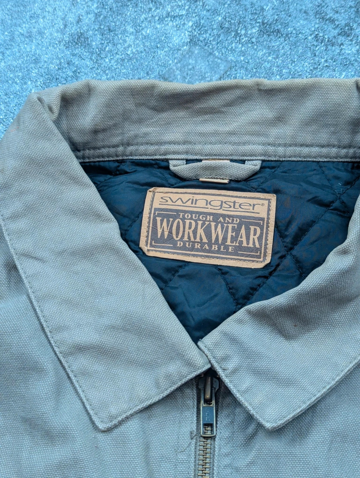 Swingster Heartland veste Workwear Mechanic Jacket XXL beige matelassée – WORKWEAR – taille XXL 3