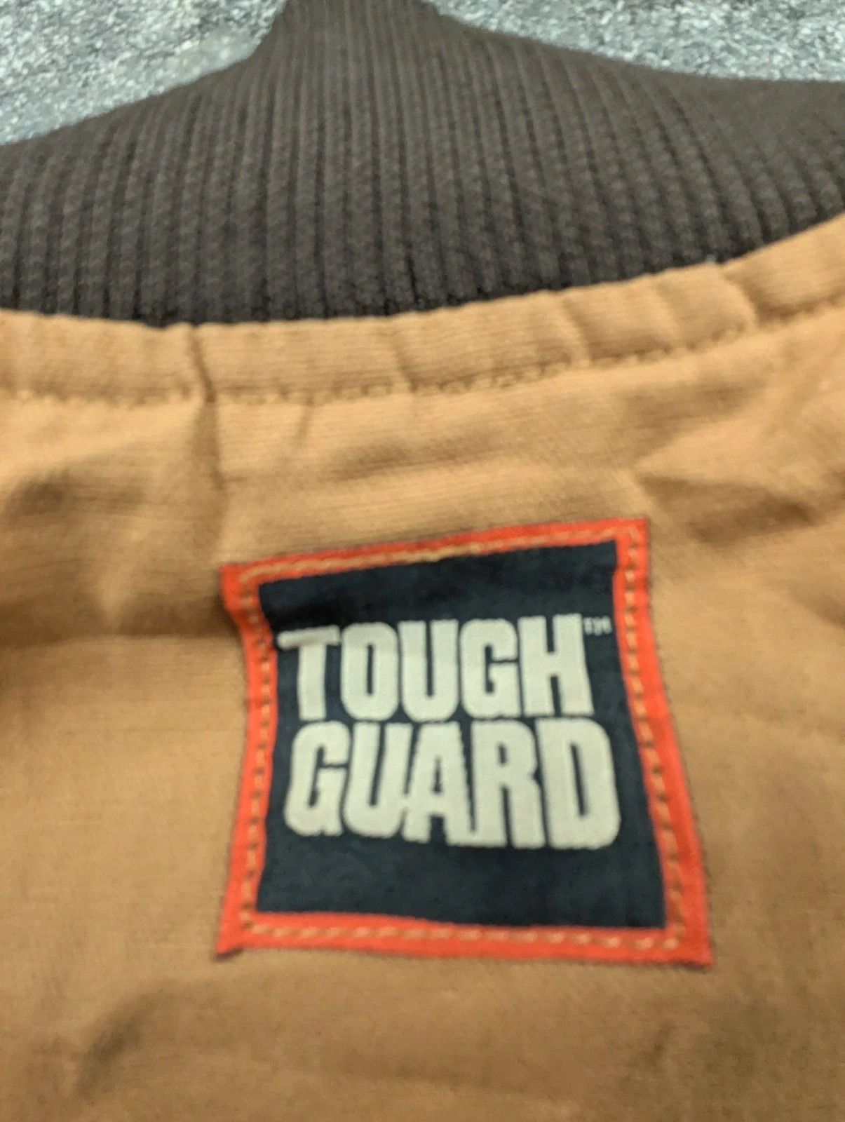 Tough Guard gilet workwear canvas XXL 3XL utility worker vest marron doublé – WORKWEAR – taille XXXL 4