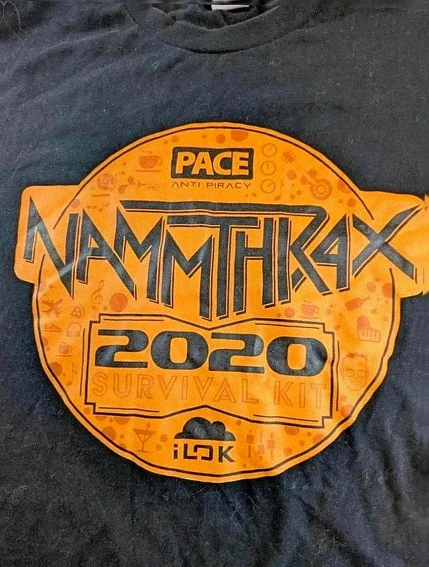 T-shirt Gildan Hammer noir Nammtrax 2020 Survival look underground métal hardrock taille L à XXl – Gildan – taille L 2