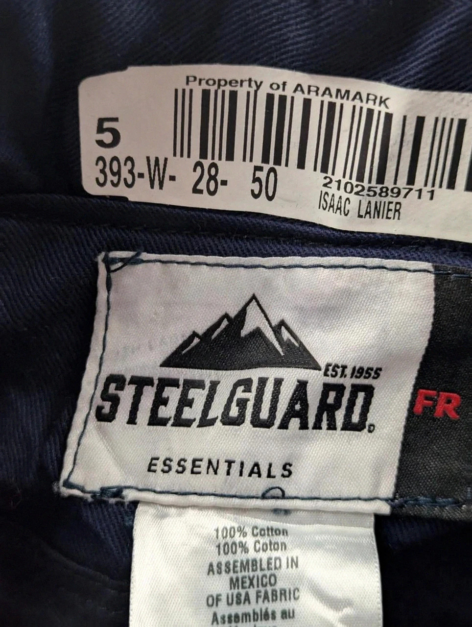 Veste Us Steelguard workwear Indura Fr Cat 2 doublure amovible – Taille 50 – WORKWEAR – taille XL 5