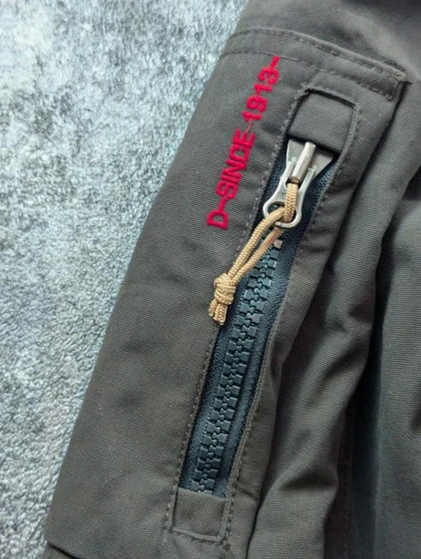 Parka Didriksons 1913 Dry5 S/M – veste technique outdoor grise à capuche – Didriksons – taille S 4