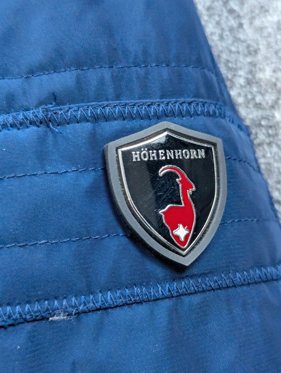 Parka Höhenhorn Mangard homme S bleu marine – veste hiver chaude fourrée outdoor – hohenhorn – taille S 4
