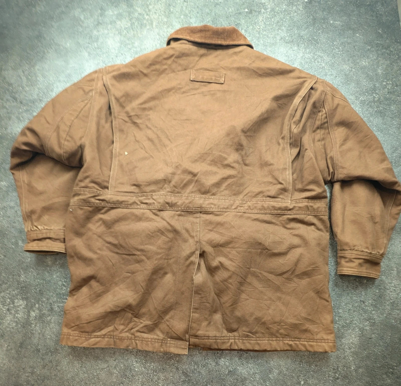 Five Brother Field Jacket Chore Coat Workwear 2XL marron col velours doublée vintage – WORKWEAR – taille XXL 5