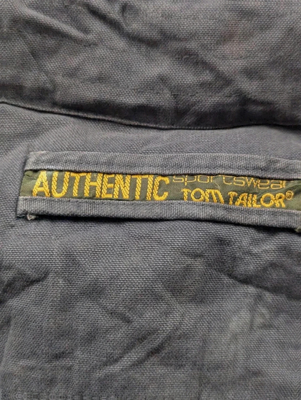 Veste Tom Tailor Vintage Field Jacket Workwear Utility Col Velours M – WORKWEAR – taille M 3