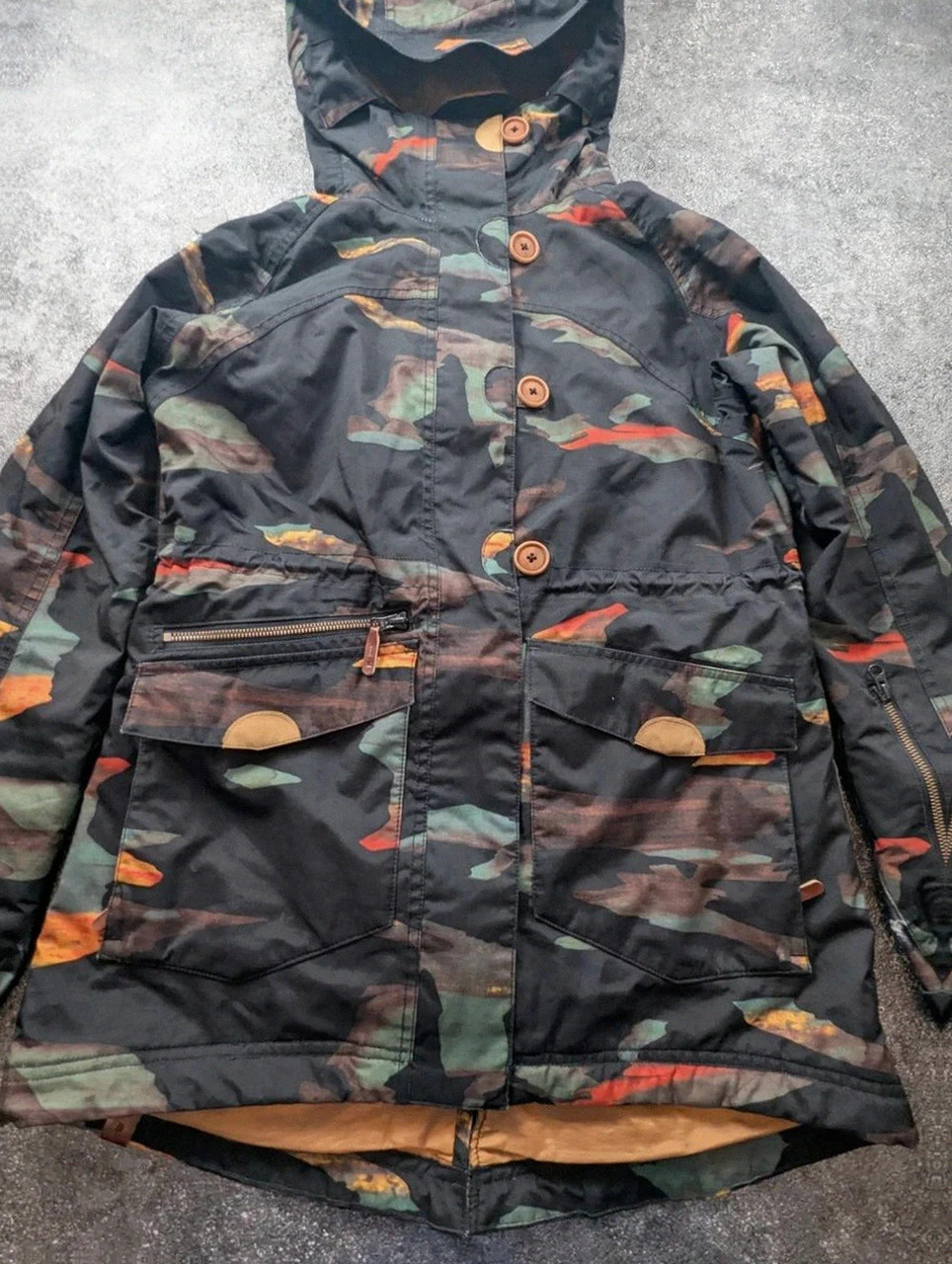 Dc Shoes parka snowboard 15K Waterproof camo 2014 taille M – veste ski technique retro – DC Shoes – taille M 3