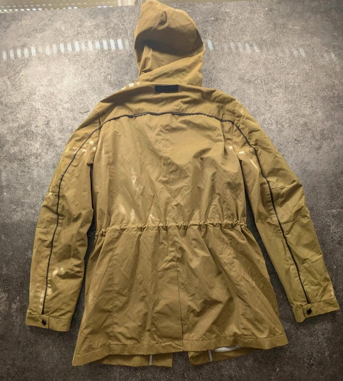 Parka Calvin Klein femme M camel – veste légère outdoor utility mi-saison – Calvin Klein – taille M / 38 / 10 3