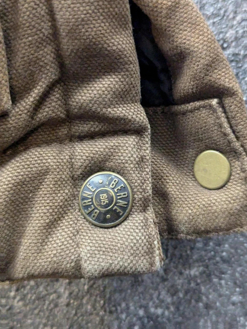 Veste Berne Workwear L Tall oversize XL marron Duck Canvas Chore Jacket US – WORKWEAR – taille L 3