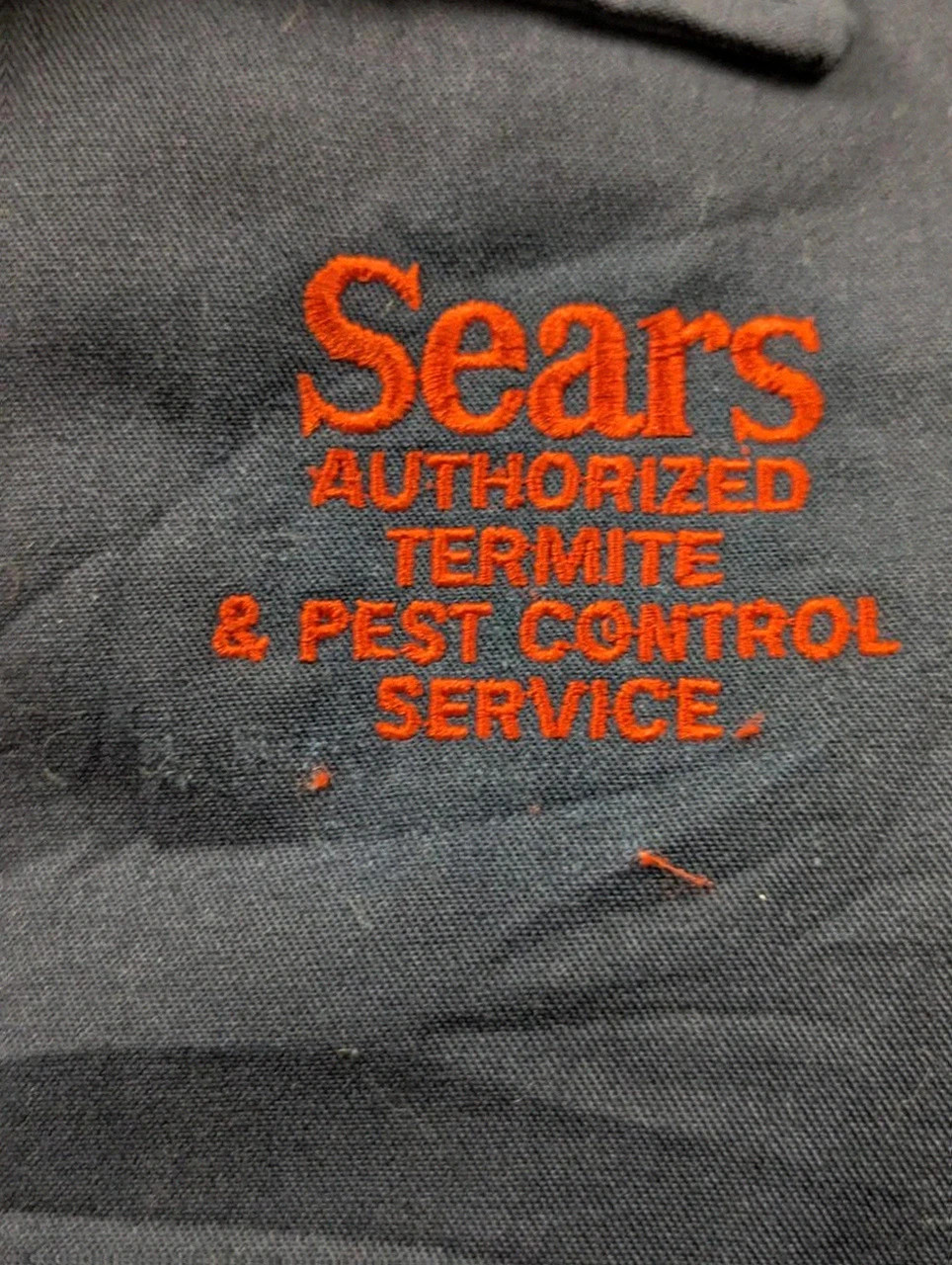 Veste américaine workwear vintage Sears Usa bleu marine taille 40 Regular – Vintage Dressing – taille Taille unique 3