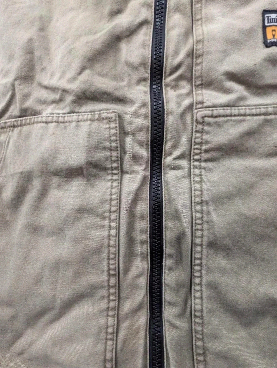 Timberland PRO Series gilet workwear canvas vintage 2009 XL patiné – Timberland – taille XXXL 3