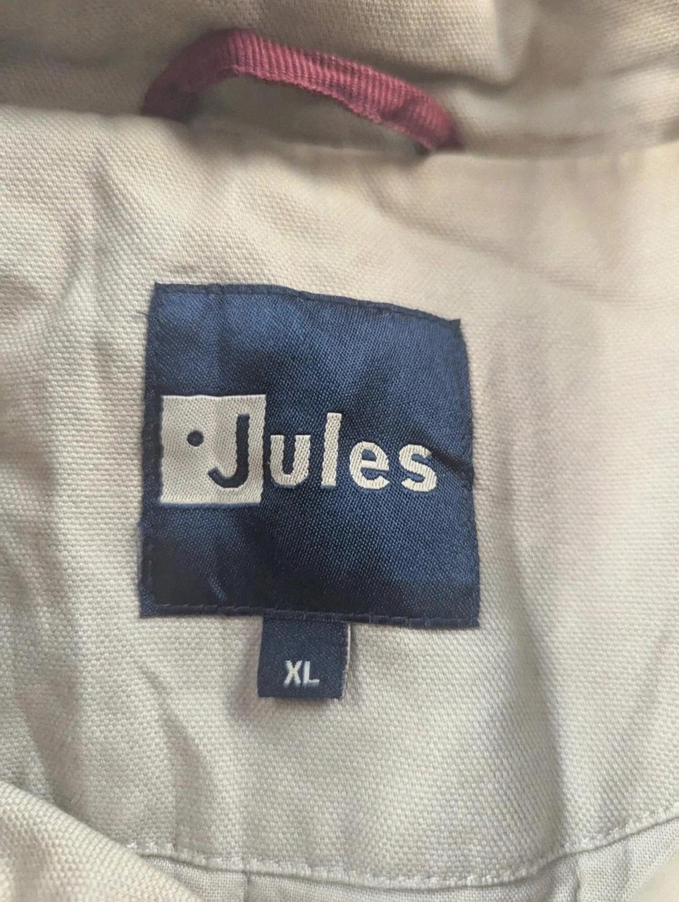 Veste Jules XL Workwear Vintage Beige – Worker Jacket Utility Toile Matelassée – WORKWEAR – taille XL 3